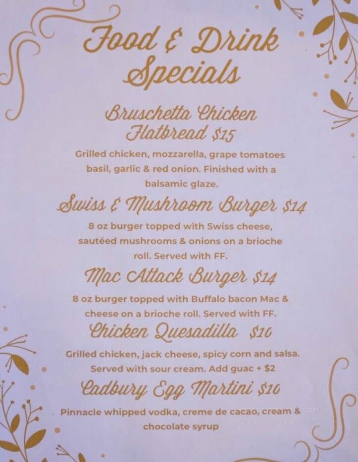 Game Changer - Londonderry, NH menu_pic