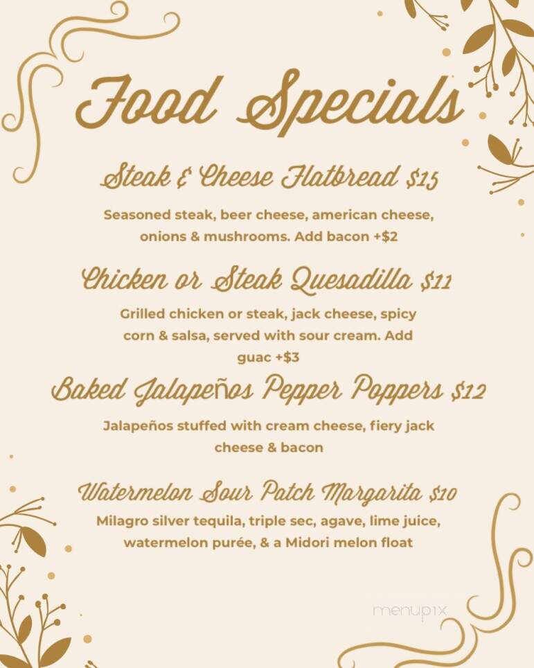 Game Changer - Londonderry, NH menu_pic