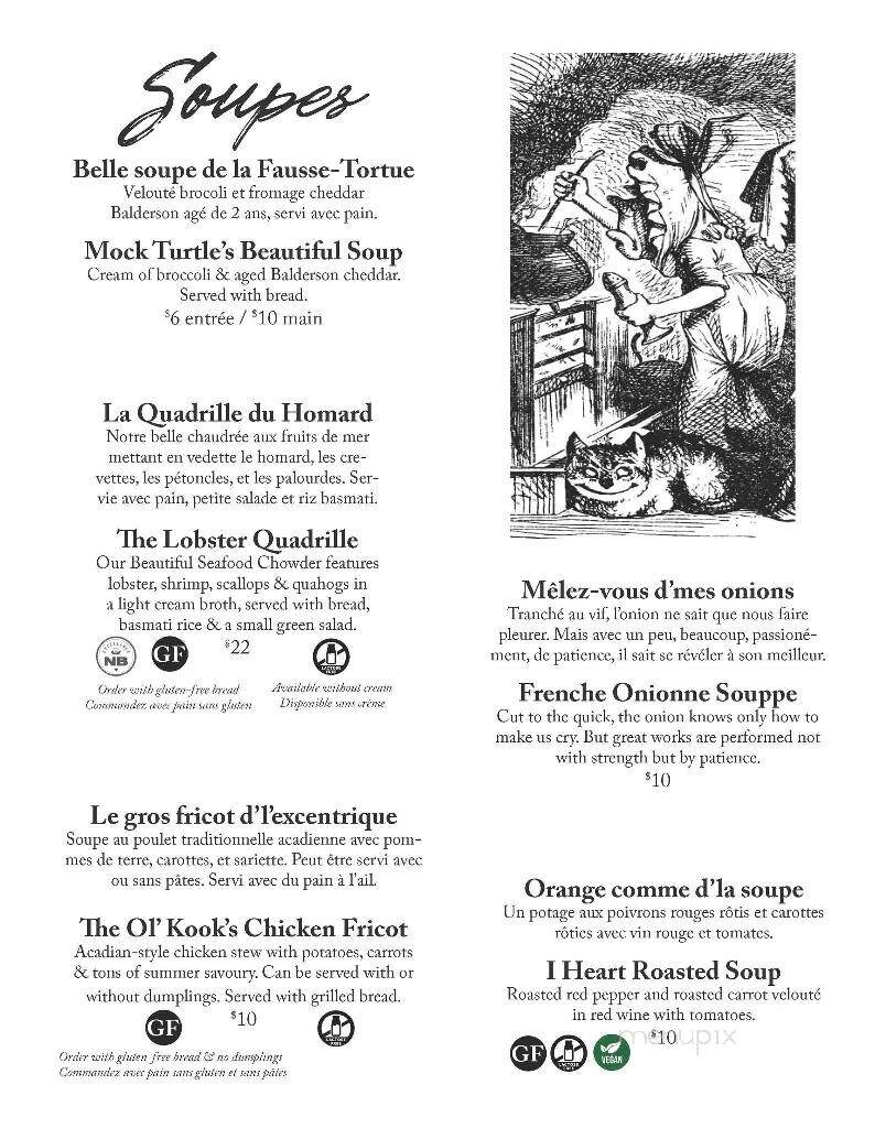 Bistro Le Moque-Tortue - Shediac, NB menu_pic