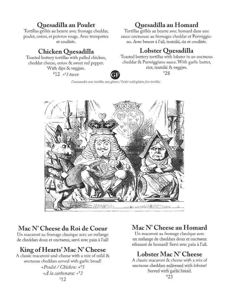 Bistro Le Moque-Tortue - Shediac, NB menu_pic