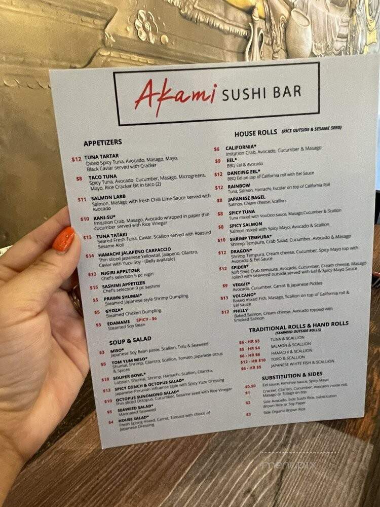 Akami Sushi Bar - Apex, NC