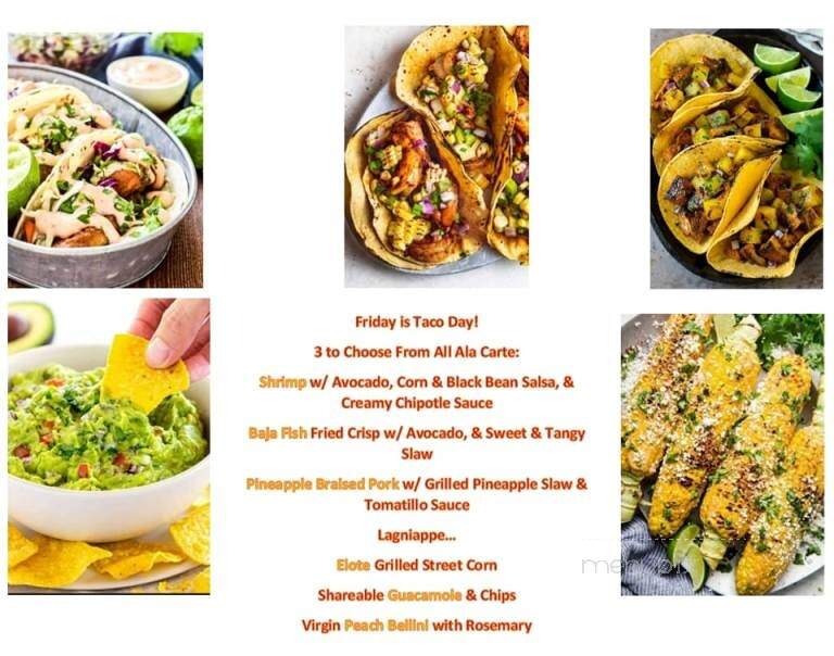 Rosemary & Roux - River Ridge, LA menu_pic