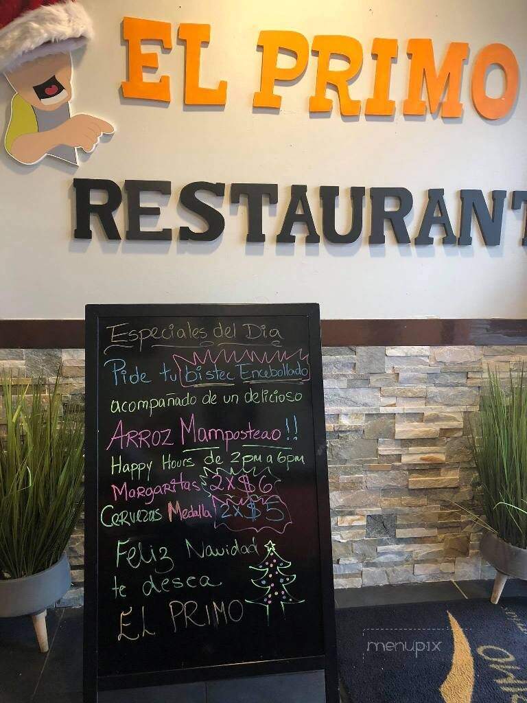 El Primo Restaurant - Kissimmee, FL menu_pic