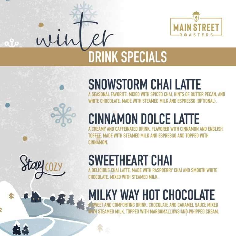 Main St Coffee House - Nappanee, IN menu_pic