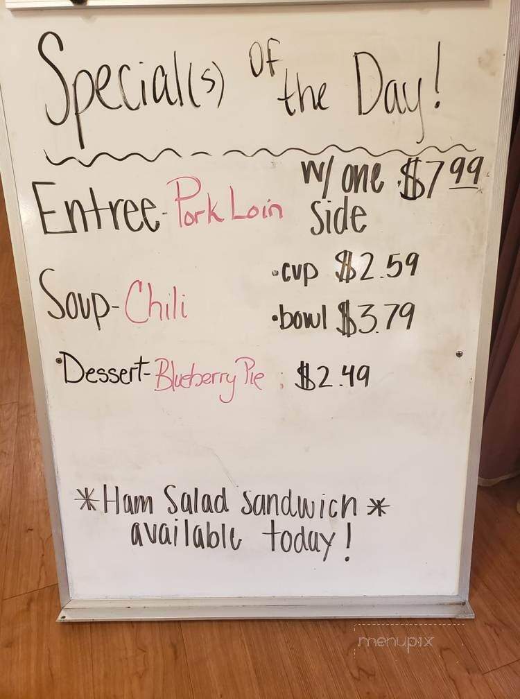Olde Dutch Restaurant - Logan, OH menu_pic