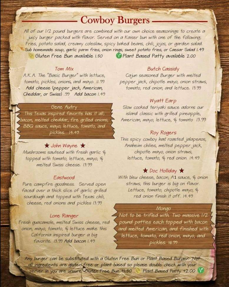 Back Porch BBQ - Jacksonville, OR menu_pic