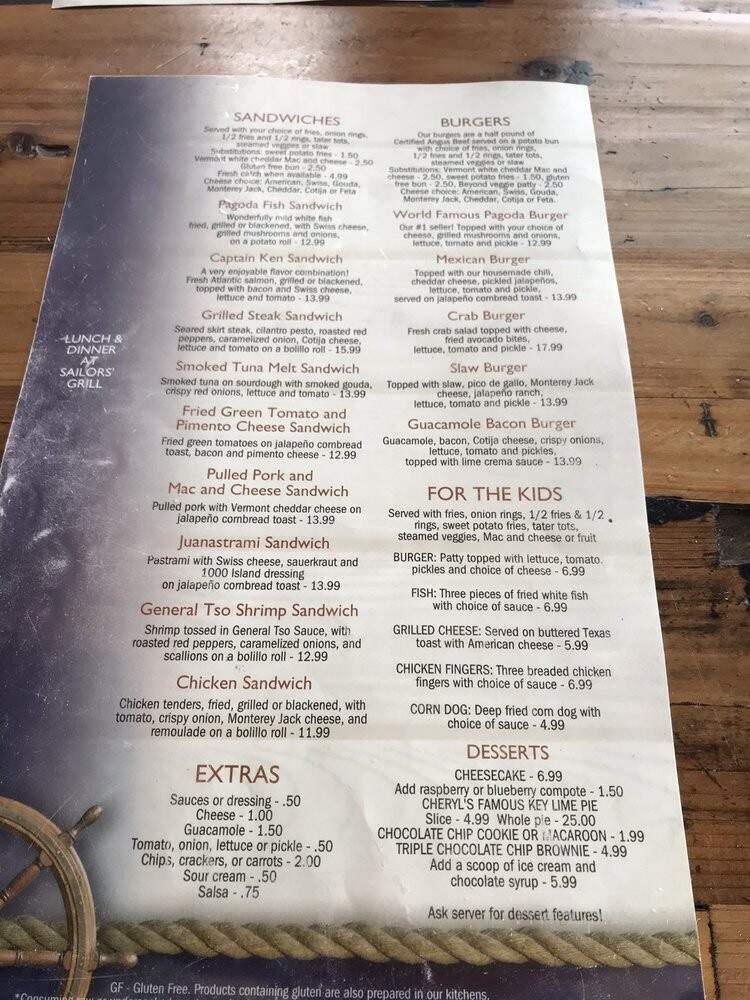Juana's Pagoda - Navarre, FL menu_pic