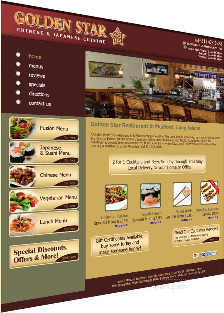 Golden Star - Medford, NY menu_pic