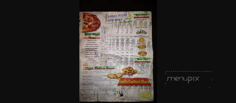 Karl's Pizza - Taylor, MI menu_pic