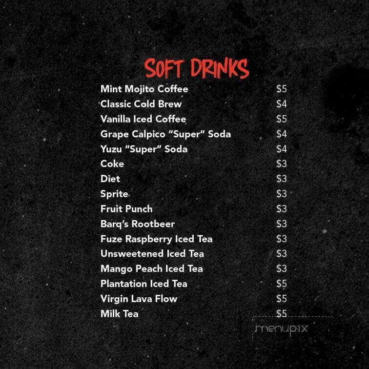 Shokudo Japanese Restaurant - Honolulu, HI menu_pic
