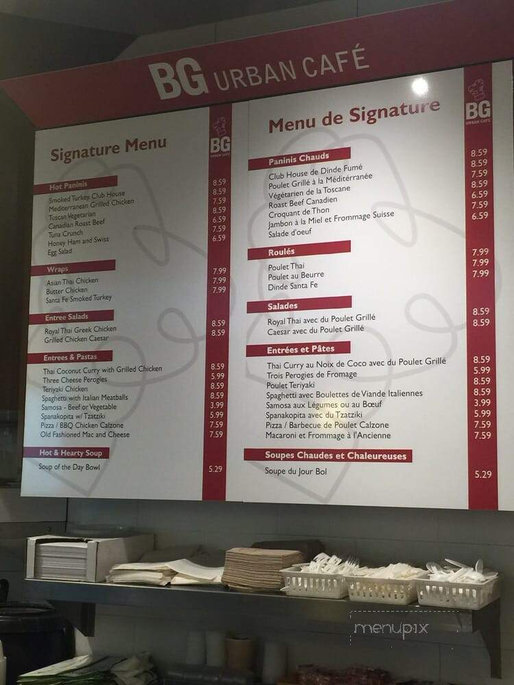 Bread Garden Bakery & Cafe - Richmond, BC menu_pic