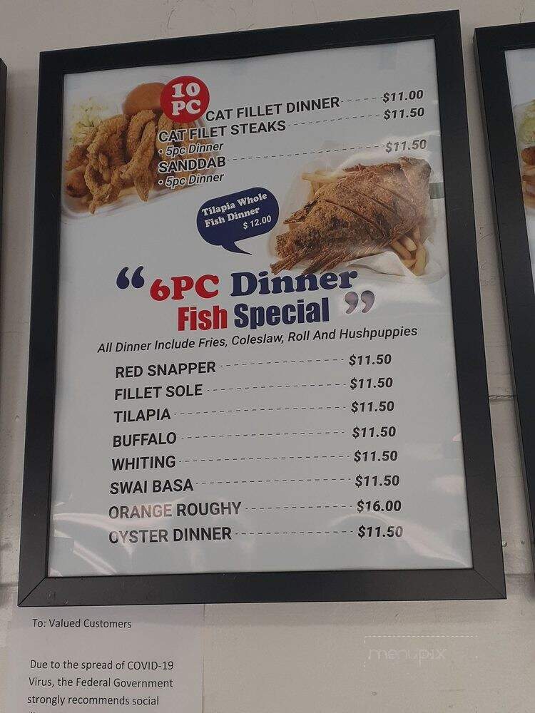 Happy Fish Market - Los Angeles, CA menu_pic