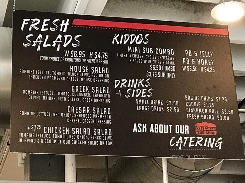 Micasa Sub Shop - Red Bud, IL menu_pic