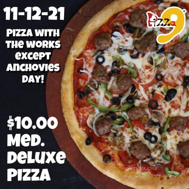 Pizza 9 - Gallup, NM menu_pic