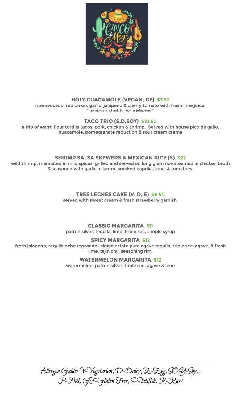 Riverview Restaurant & Bar - Burlington, NJ menu_pic