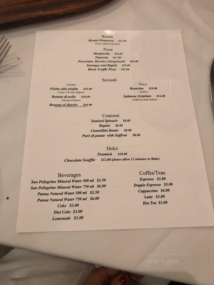 Noi Due Trattoria - Agoura Hills, CA menu_pic