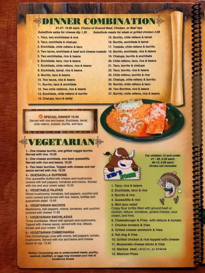 El Cerro Grande - Independence, KY menu_pic