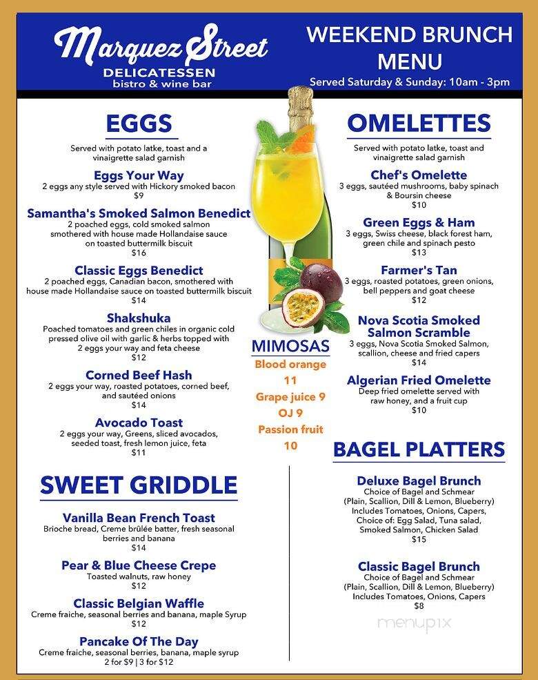Marquez Deli - Santa Fe, NM menu_pic