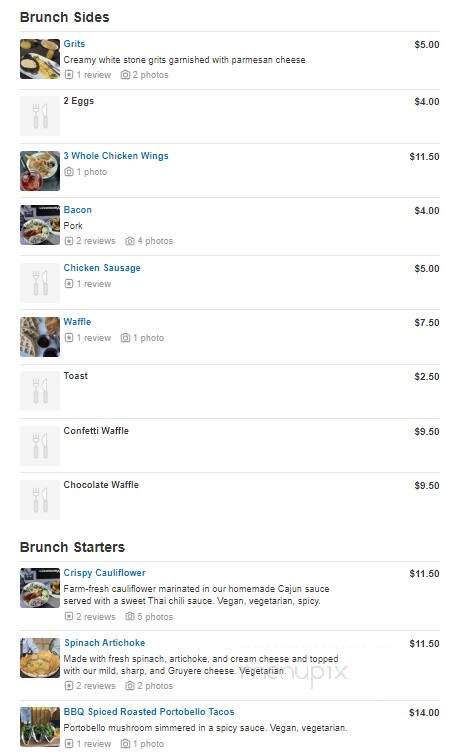 Table25 Fork + Wine - Douglasville, GA menu_pic