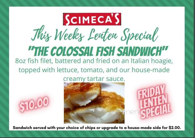 Scimeca's Online Retail Market & Deli - North Kansas City, MO menu_pic