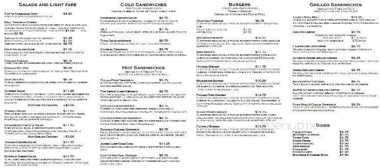 Hooked on Breakfast - Ocean City, NJ menu_pic