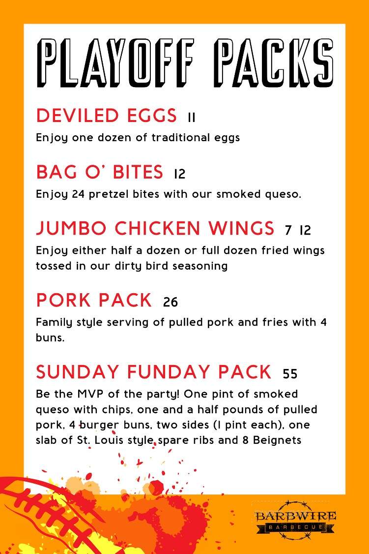 Barbwire Barbecue - Eudora, KS menu_pic