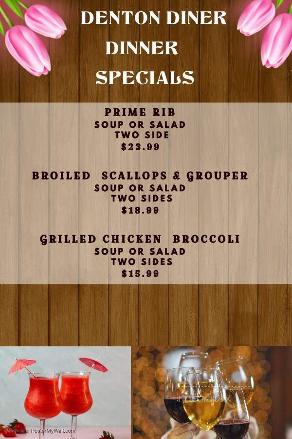 Denton Diner - Denton, MD menu_pic