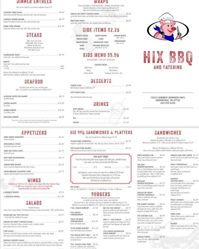 Hix BBQ and Catering - Greeneville, TN
