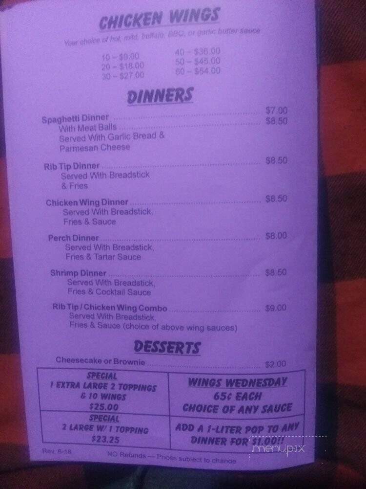Verona Pizza - Hammond, IN menu_pic
