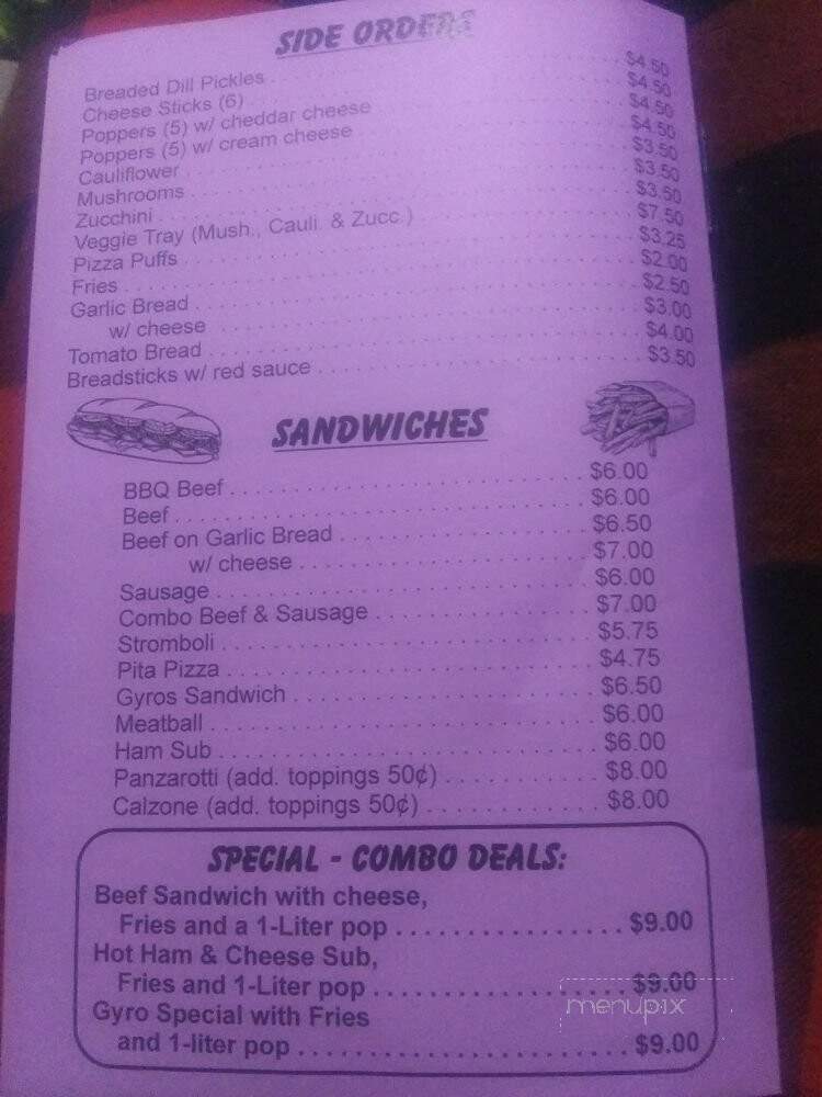 Verona Pizza - Hammond, IN menu_pic