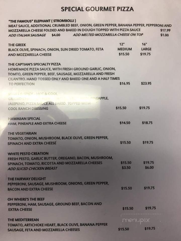 Luna Del Sol - Lake Lure, NC menu_pic