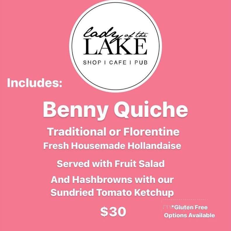 Lady of the Lake Cafe - Brandon, MB menu_pic
