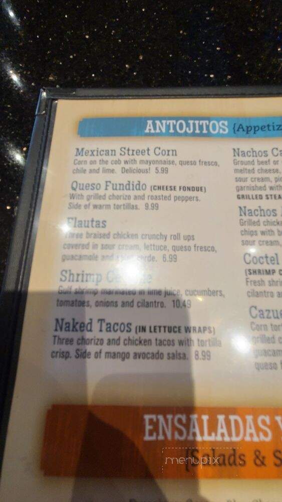 Coronado Mexican Kitchen - South Elgin, IL menu_pic
