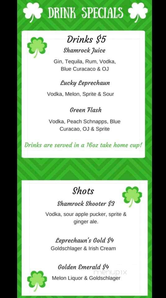 High Pointe - Niles, OH menu_pic