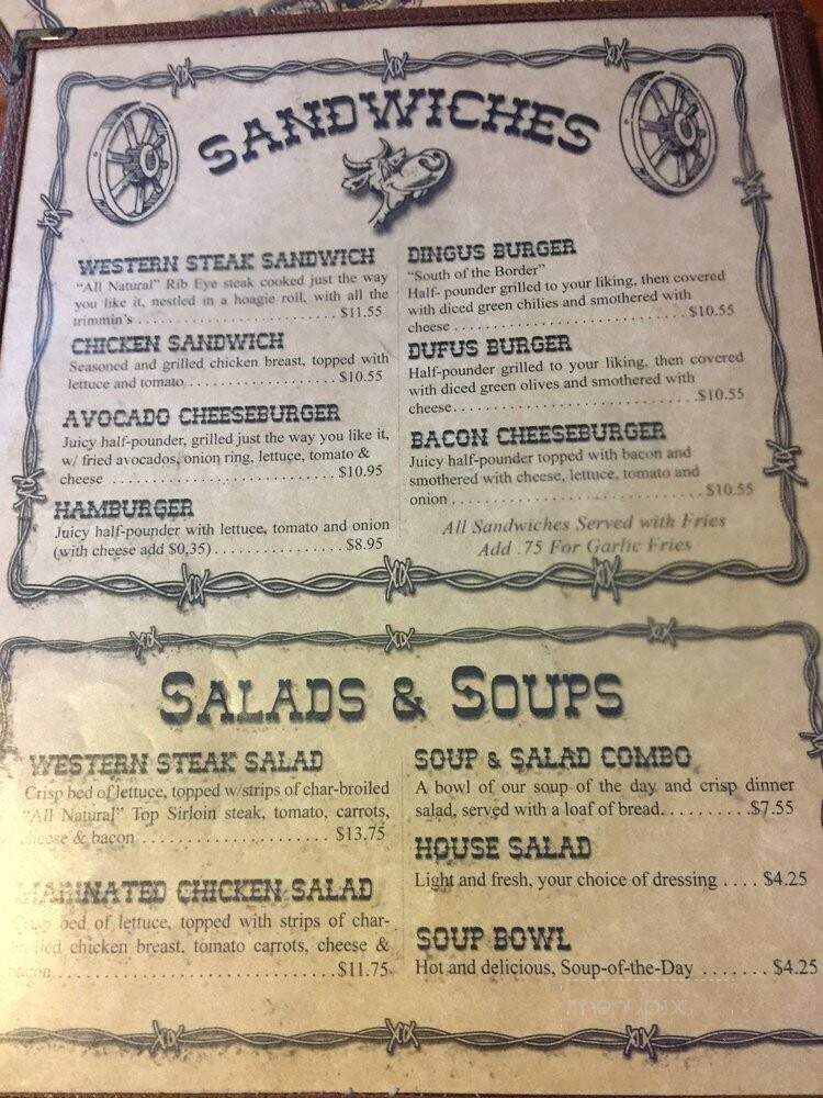 Dry Gulch Steakhouse - Prescott, AZ