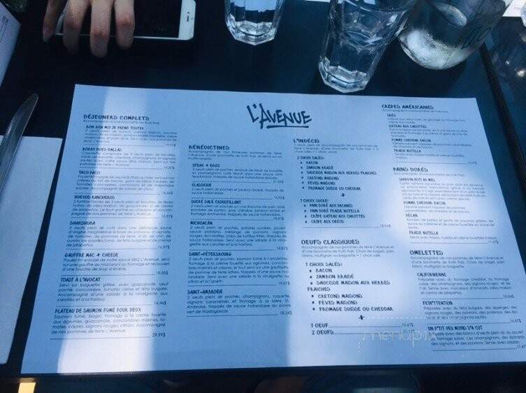 Restaurant L'Avenue - Montreal, QC