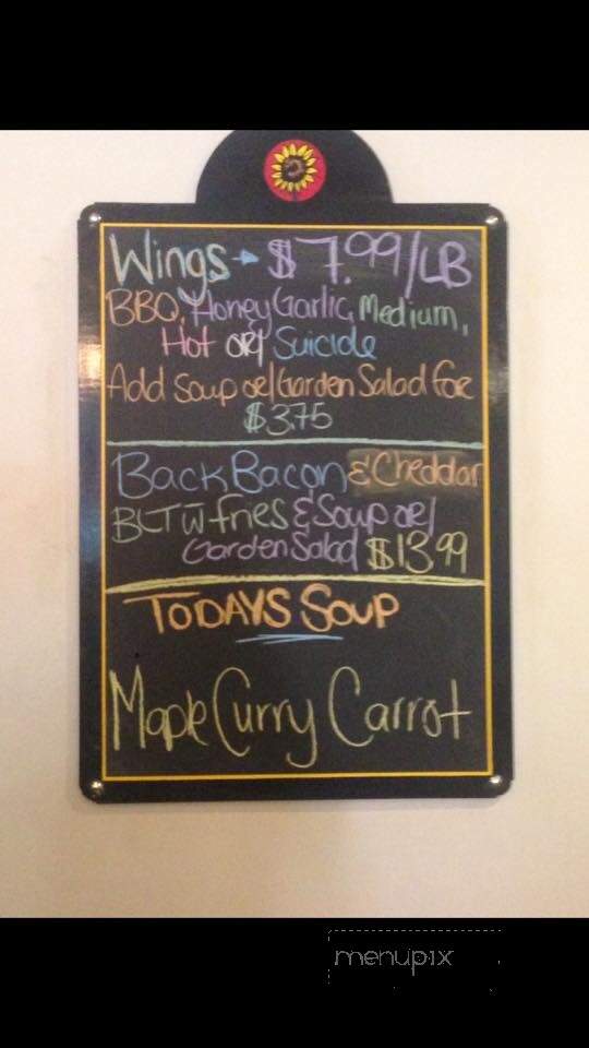 Tangled Garden - Westport, ON menu_pic