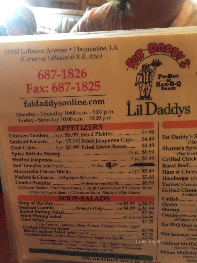 Fat Daddy's - Plaquemine, LA