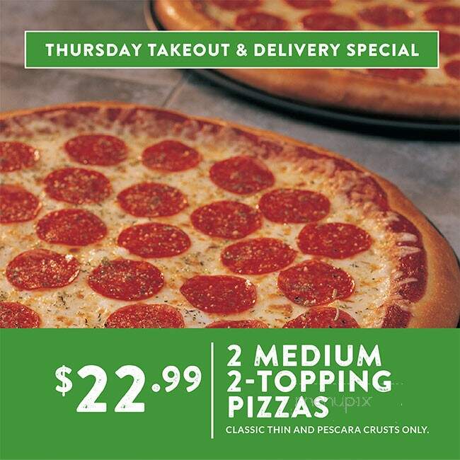 Green Mill Restaurant & Bar - Shoreview, MN menu_pic