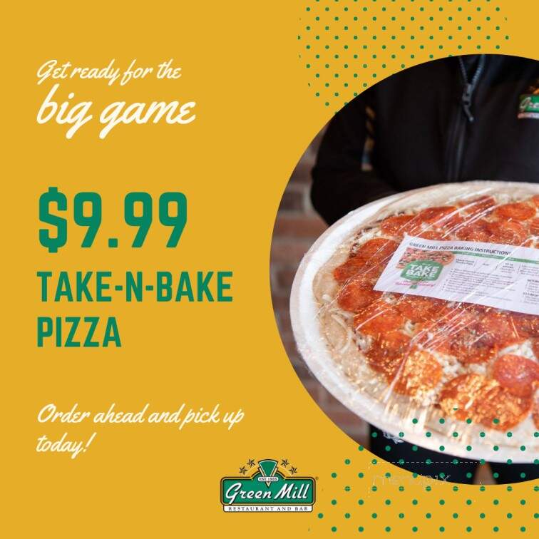 Green Mill Restaurant & Bar - Shoreview, MN menu_pic