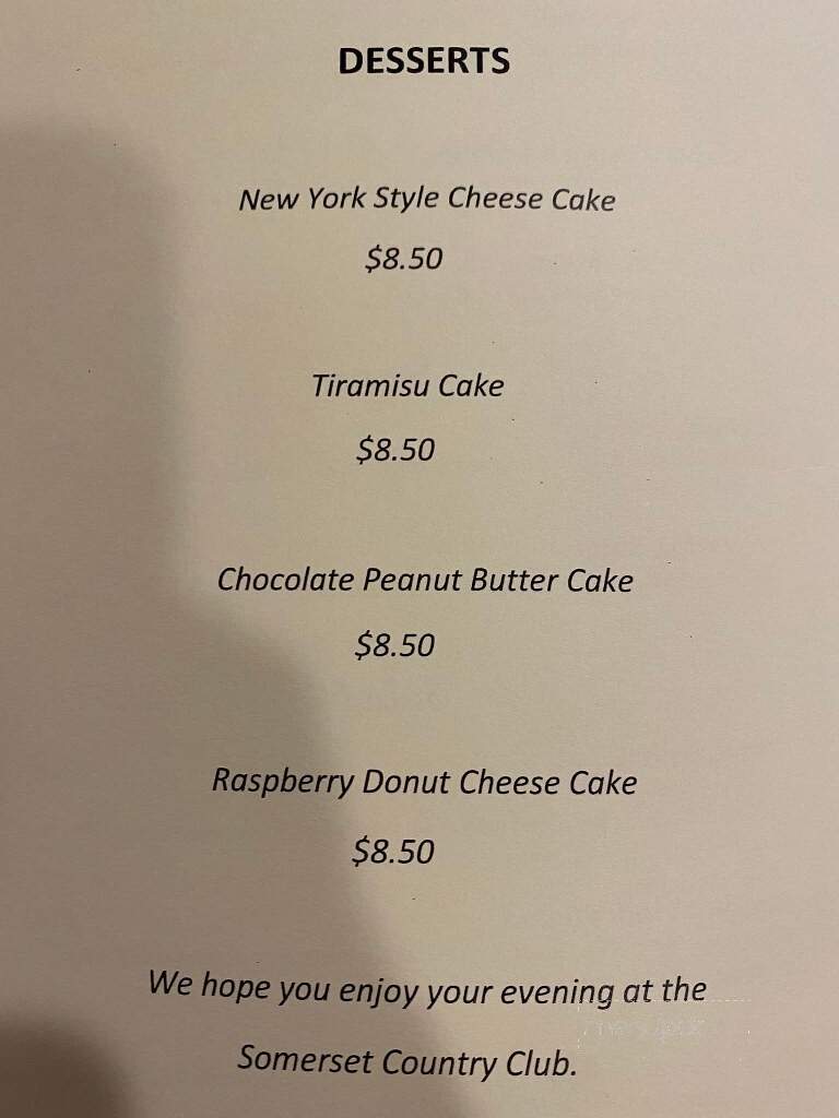 Somerset Country Club - Somerset, PA menu_pic