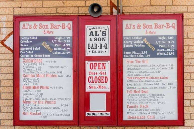 Al's & Son Bar-B-Q - Big Spring, TX
