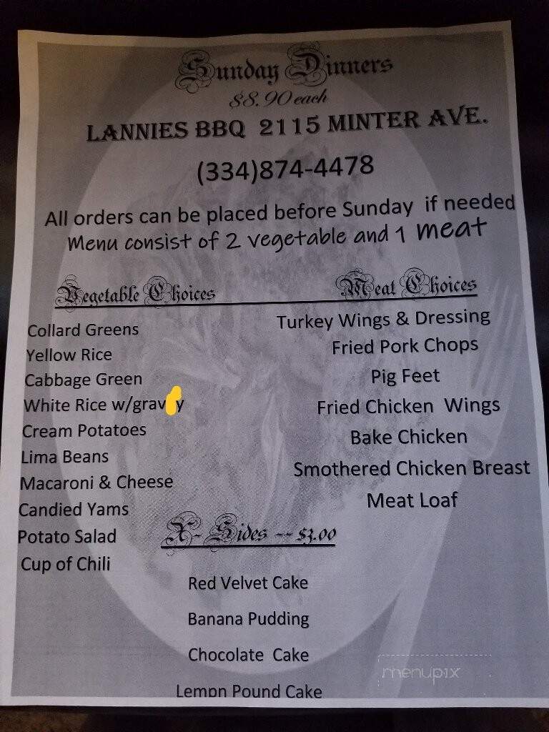 Lannie's Bar-B-Q Spot - Selma, AL