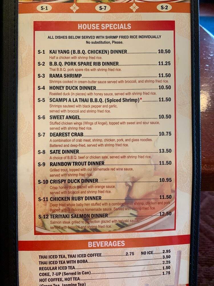 Thai BBQ - Panorama City, CA menu_pic