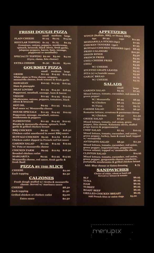 Clinton Pizza - Clinton, CT menu_pic