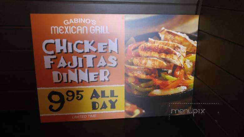 Gabino's Mexican Grill - Jackson, GA menu_pic
