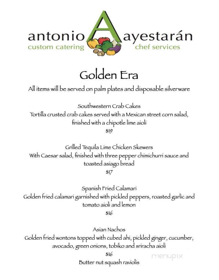 Golden Era - Nevada City, CA menu_pic