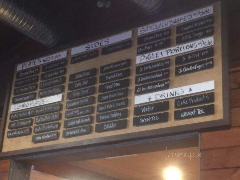 Smokin Pig - Easley, SC menu_pic