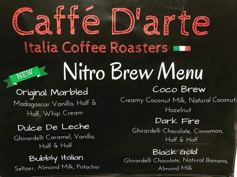 Rush Espresso - Anchorage, AK menu_pic