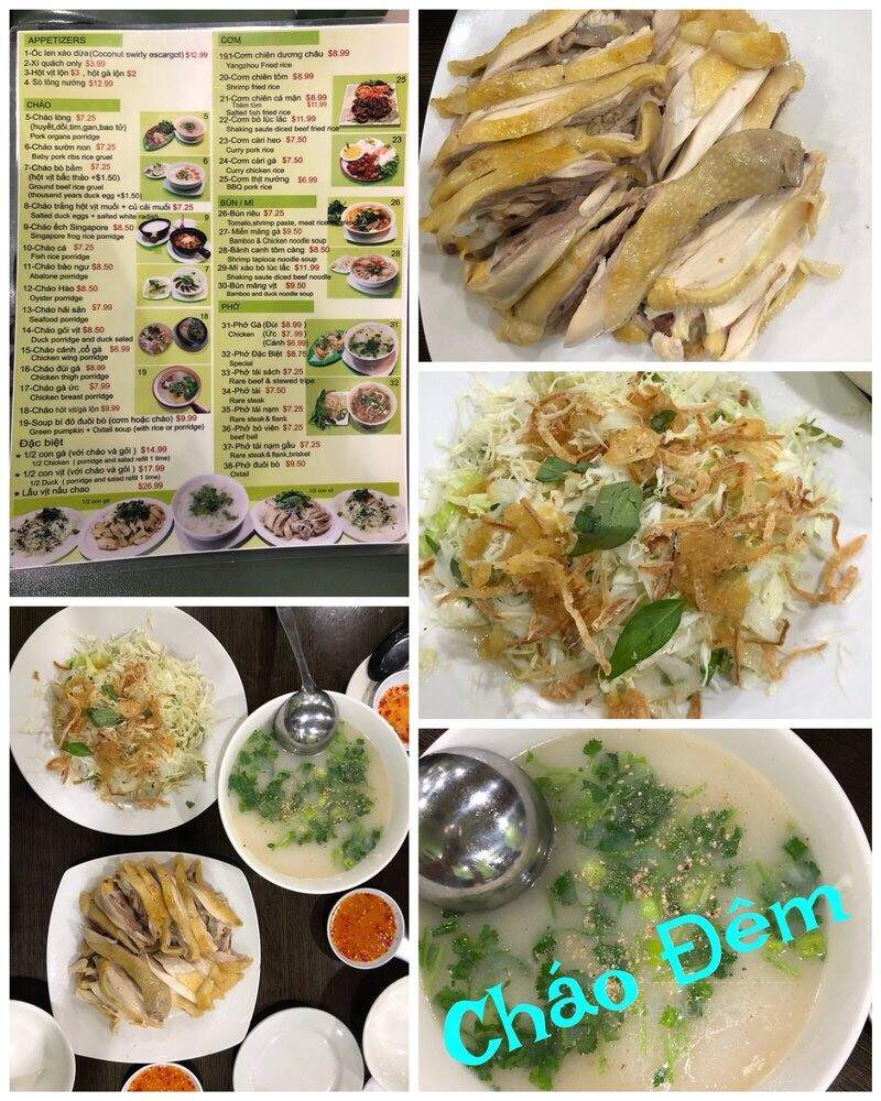Chao Dem - Garden Grove, CA menu_pic